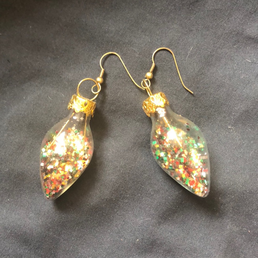 Christmas Bulb Earrings